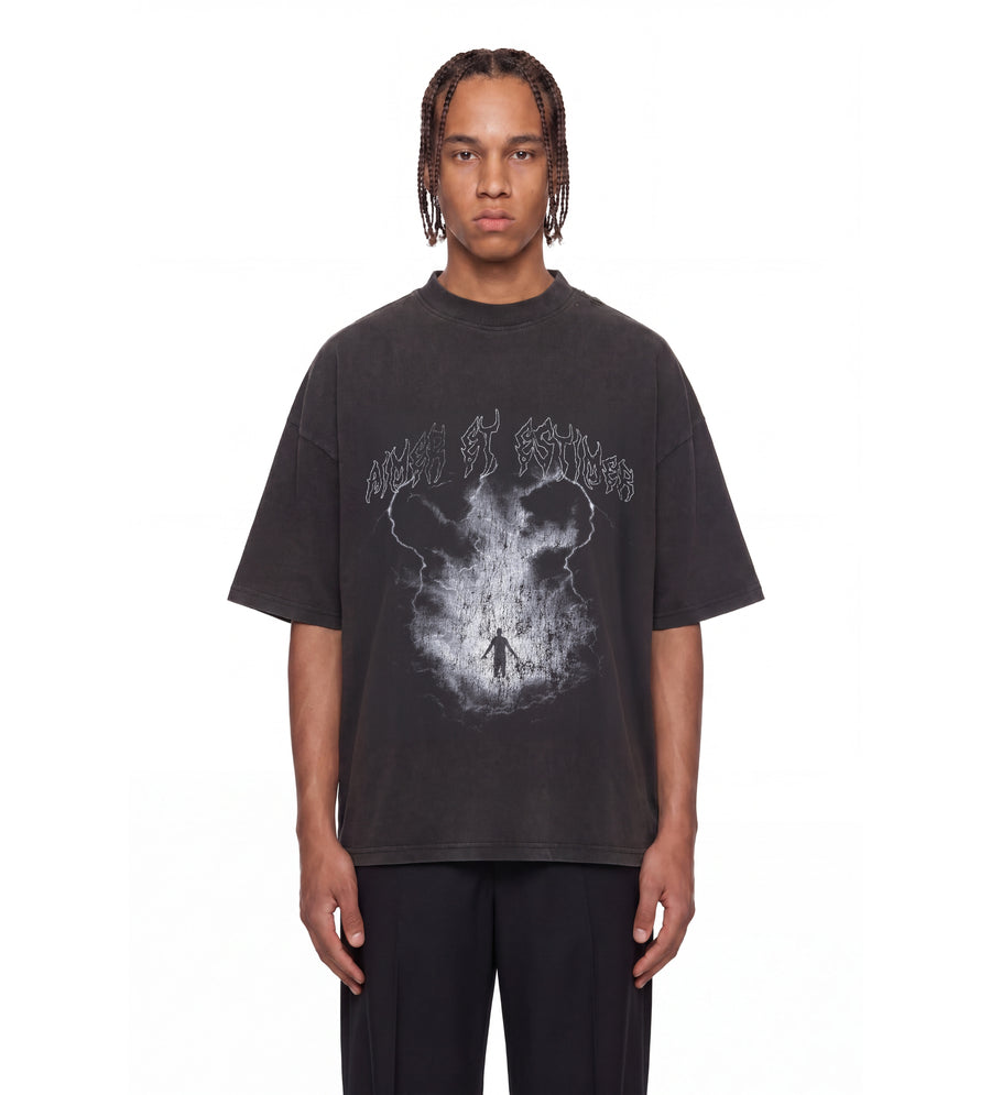 Lightning Man Oversized T-Shirt